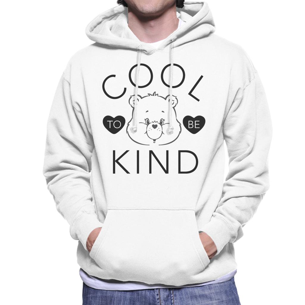 Care Bears Tenderheart Bear Cool To Be Kind Men's Hooded Sweatshirt-ALL + EVERY