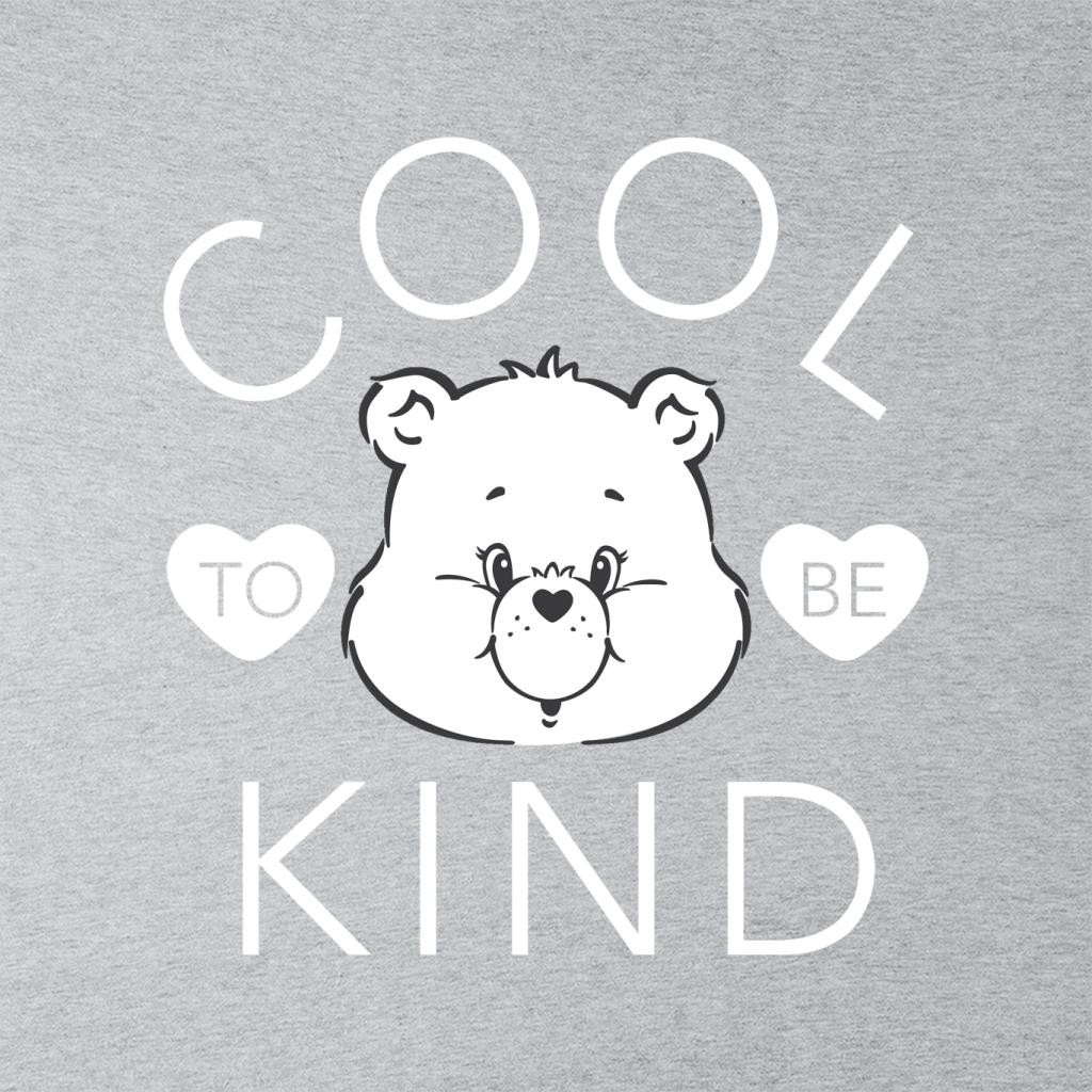 Care Bears Tenderheart Bear Cool To Be Kind White Text Men's T-Shirt-ALL + EVERY