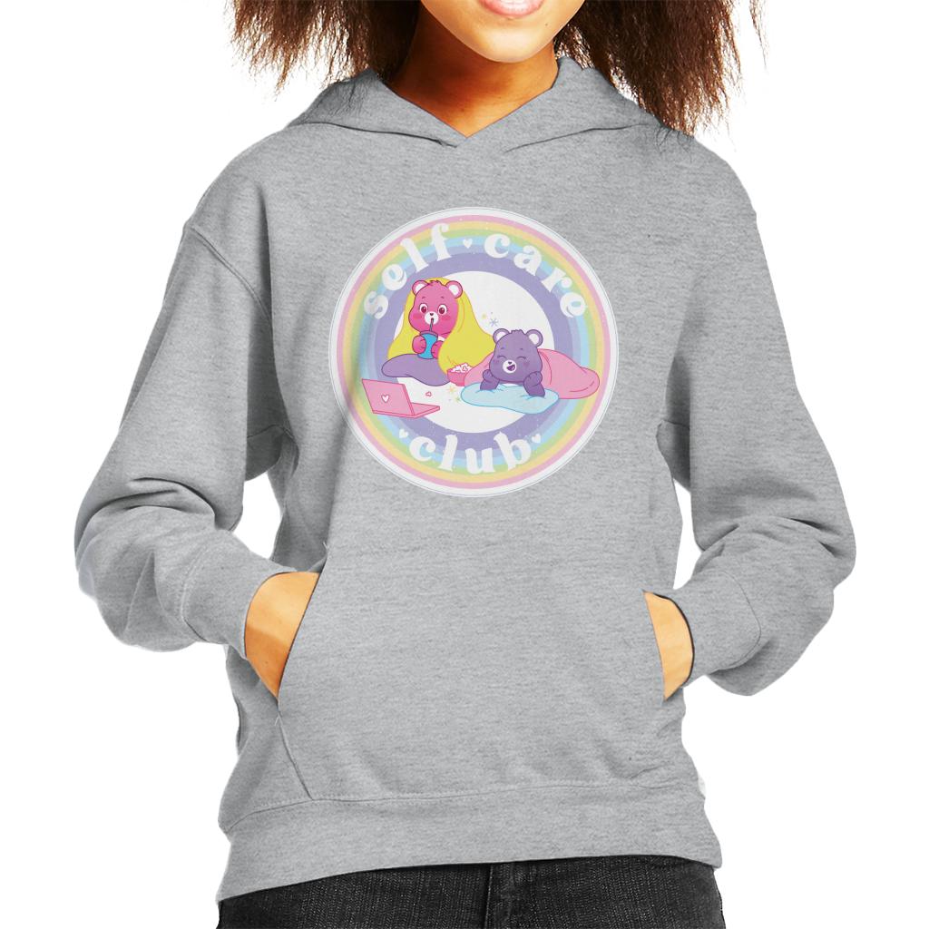 Care Bears Unlock The Magic Self Care Club Kid's Hooded Sweatshirt-ALL + EVERY