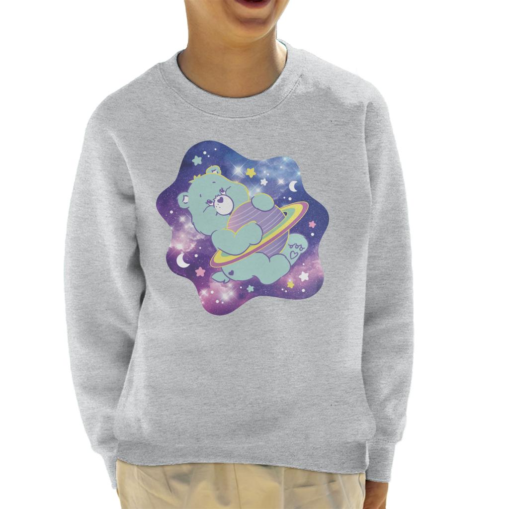 Care Bears Bedtime Bear Dreaming Of Space Kid's Sweatshirt-ALL + EVERY