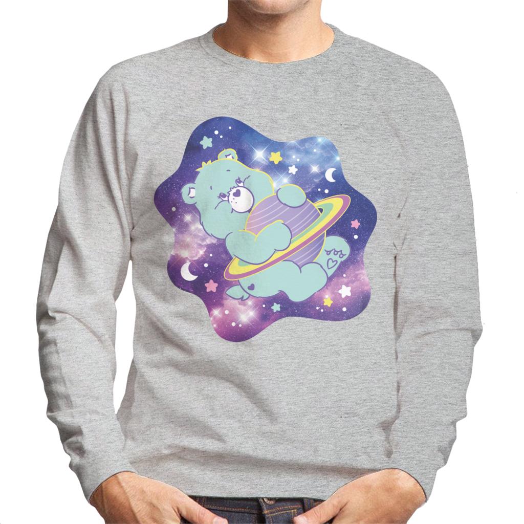 Care Bears Bedtime Bear Dreaming Of Space Men's Sweatshirt-ALL + EVERY