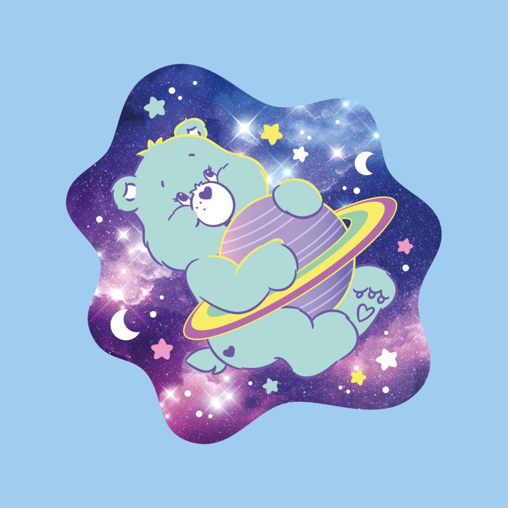 Care Bears Bedtime Bear Dreaming Of Space Men's T-Shirt-ALL + EVERY