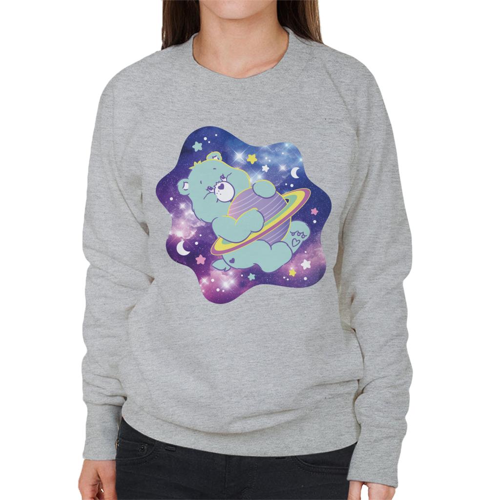 Care Bears Bedtime Bear Dreaming Of Space Women's Sweatshirt-ALL + EVERY