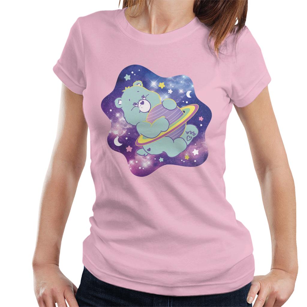 Care Bears Bedtime Bear Dreaming Of Space Women's T-Shirt-ALL + EVERY