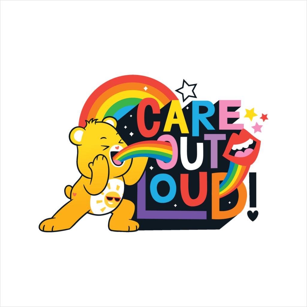 Care Bears Unlock The Magic Care Out Loud Kid's T-Shirt-ALL + EVERY