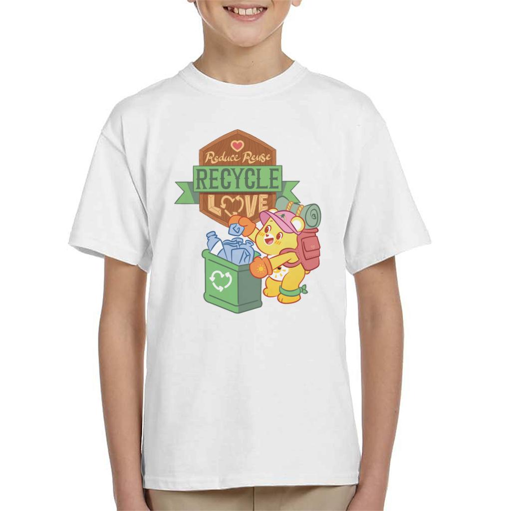Care Bears Unlock The Magic Reduce Reuse Recycle Love Kid's T-Shirt ...
