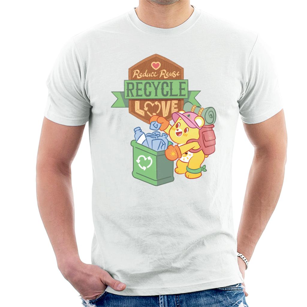 Care Bears Unlock The Magic Reduce Reuse Recycle Love Men's T-Shirt-ALL + EVERY