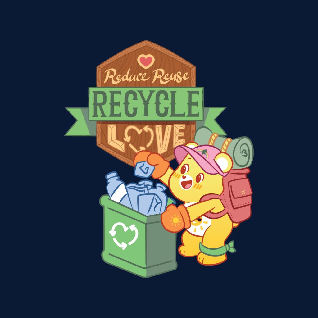 Care Bears Unlock The Magic Reduce Reuse Recycle Love Kid's T-Shirt-ALL + EVERY