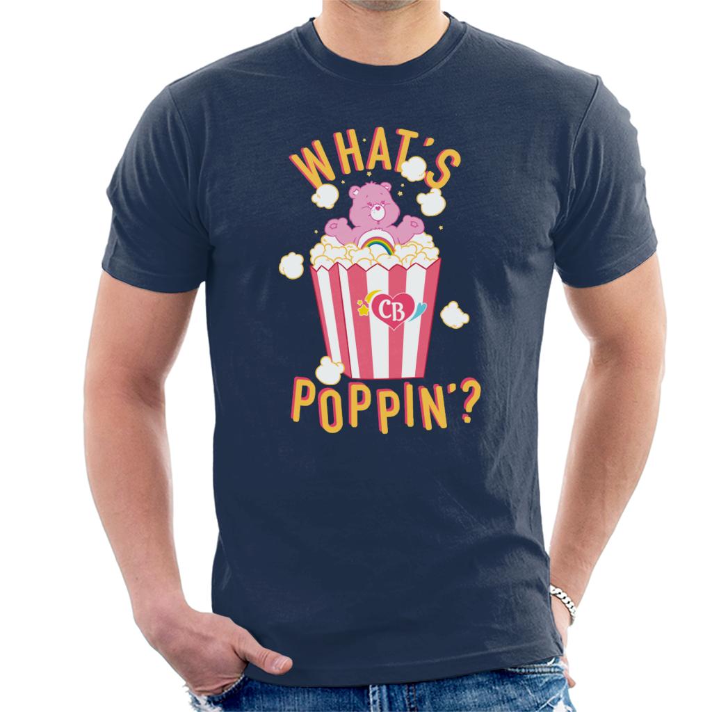 Care Bears Cheer Bear Whats Poppin Men's T-Shirt-ALL + EVERY