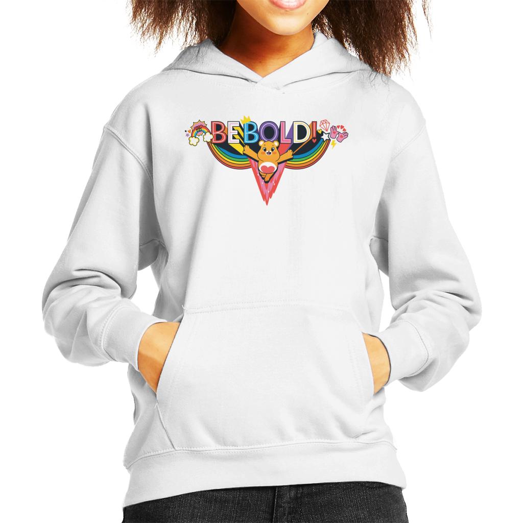 Care Bears Unlock The Magic Be Bold Kid's Hooded Sweatshirt-ALL + EVERY