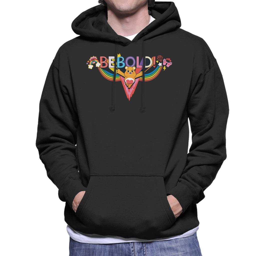 Care Bears Unlock The Magic Be Bold Men's Hooded Sweatshirt-ALL + EVERY