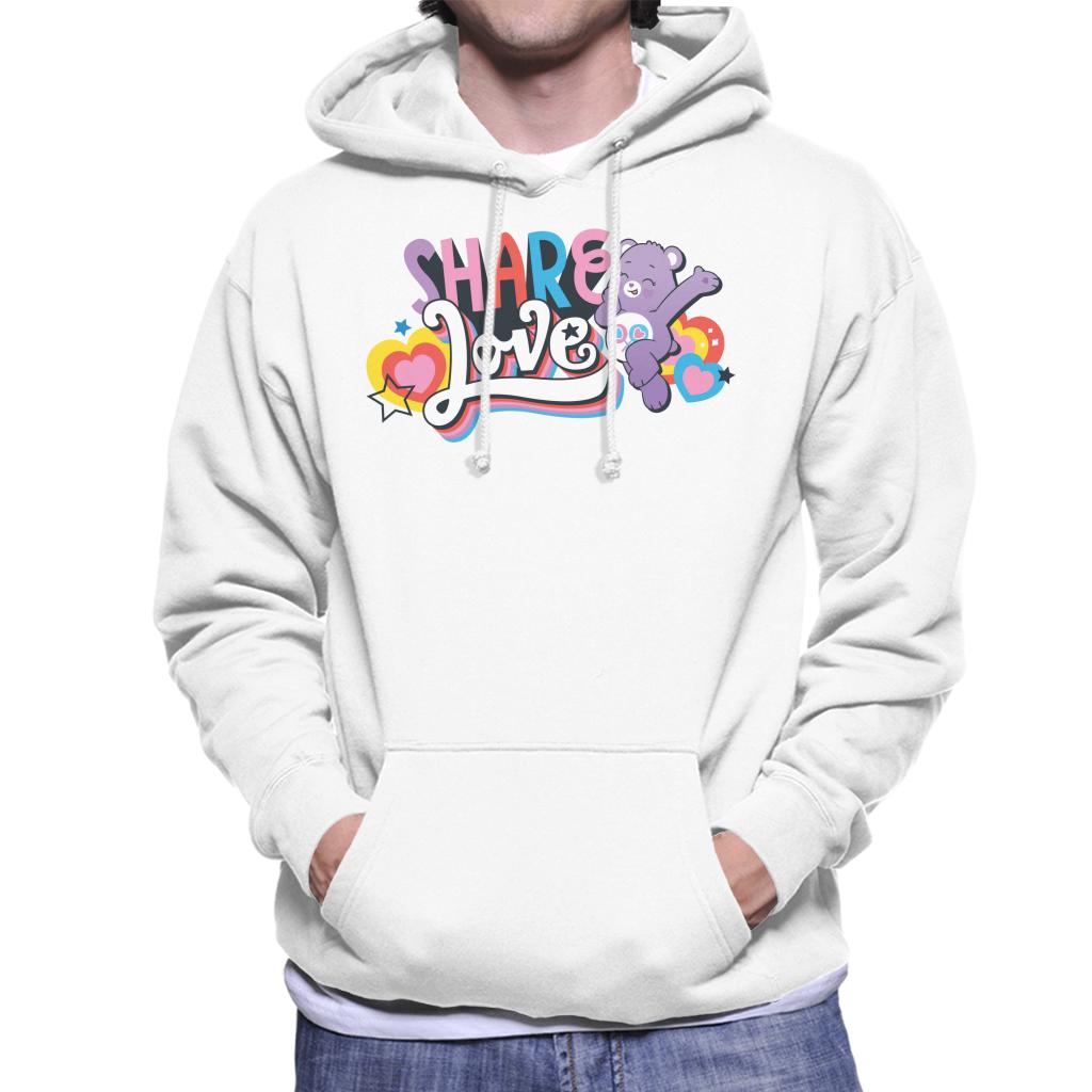 Care Bears Unlock The Magic Share Love Men's Hooded Sweatshirt-ALL + EVERY