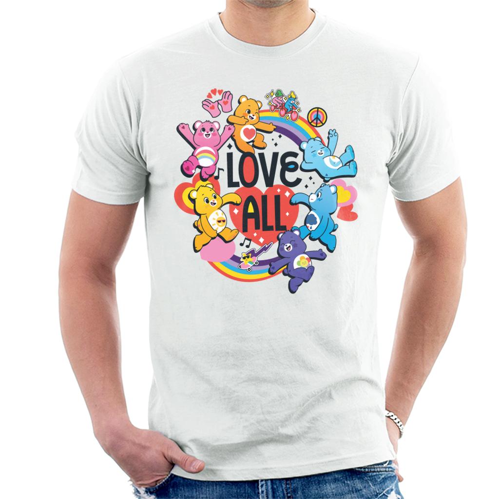 Care Bears Unlock The Magic Love All Men's T-Shirt-ALL + EVERY