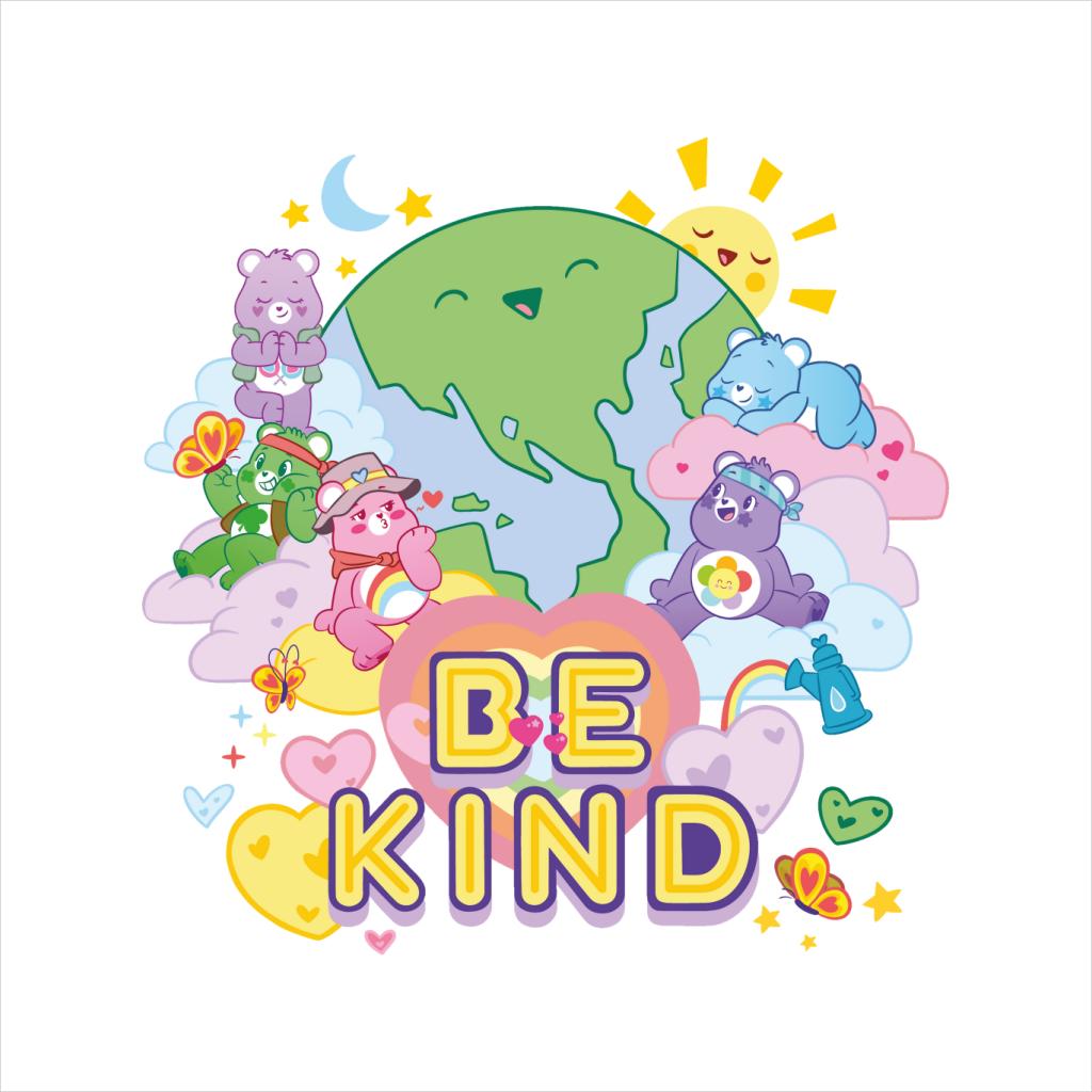 Care Bears Unlock The Magic Be Kind On Earth Kid's T-Shirt-ALL + EVERY