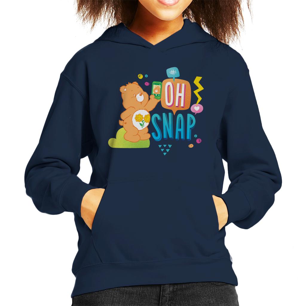 Care Bears Friend Bear Oh Snap Kids Hooded Sweatshirt-ALL + EVERY