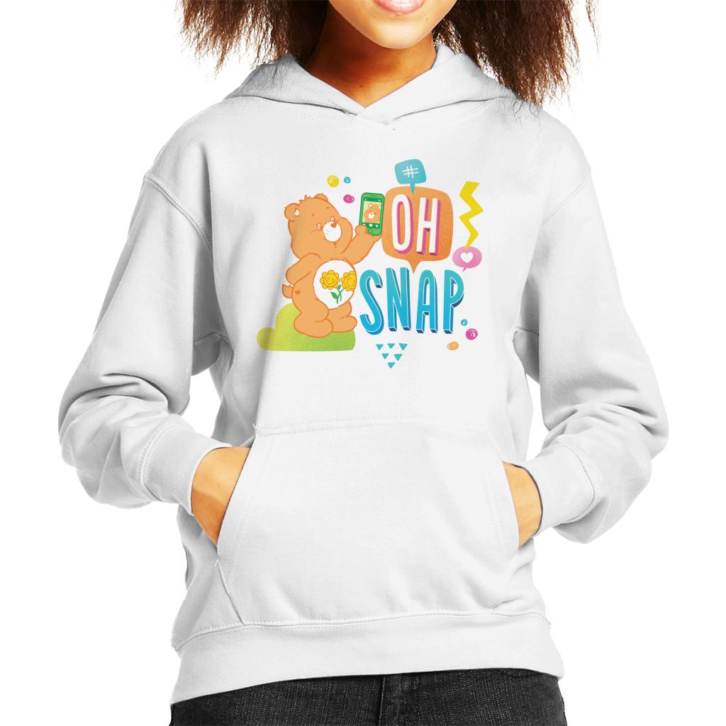 Care Bears Friend Bear Oh Snap Kids Hooded Sweatshirt-ALL + EVERY