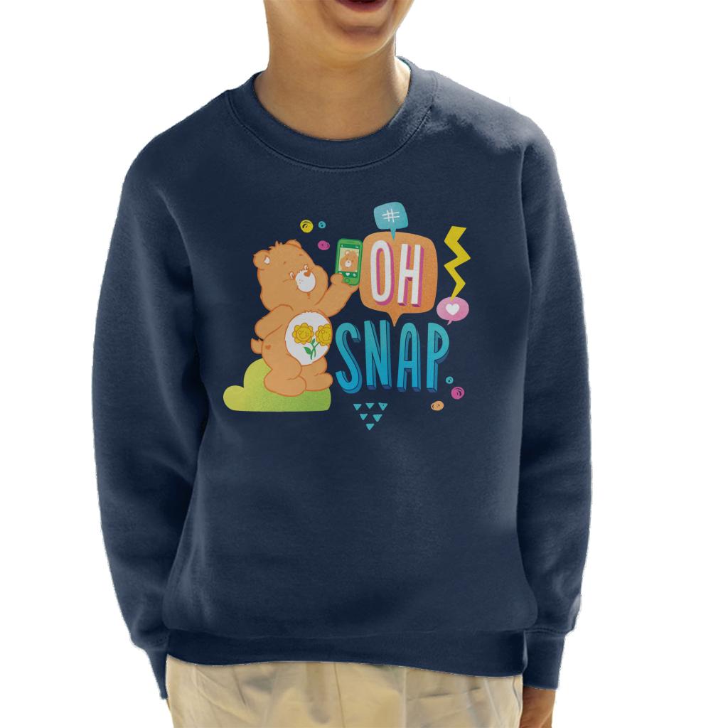 Care Bears Friend Bear Oh Snap Kids Sweatshirt-ALL + EVERY