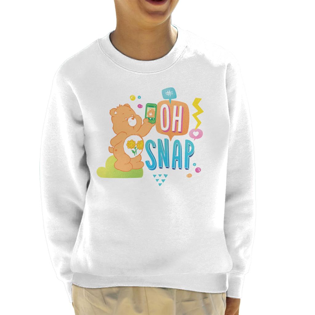 Care Bears Friend Bear Oh Snap Kids Sweatshirt-ALL + EVERY