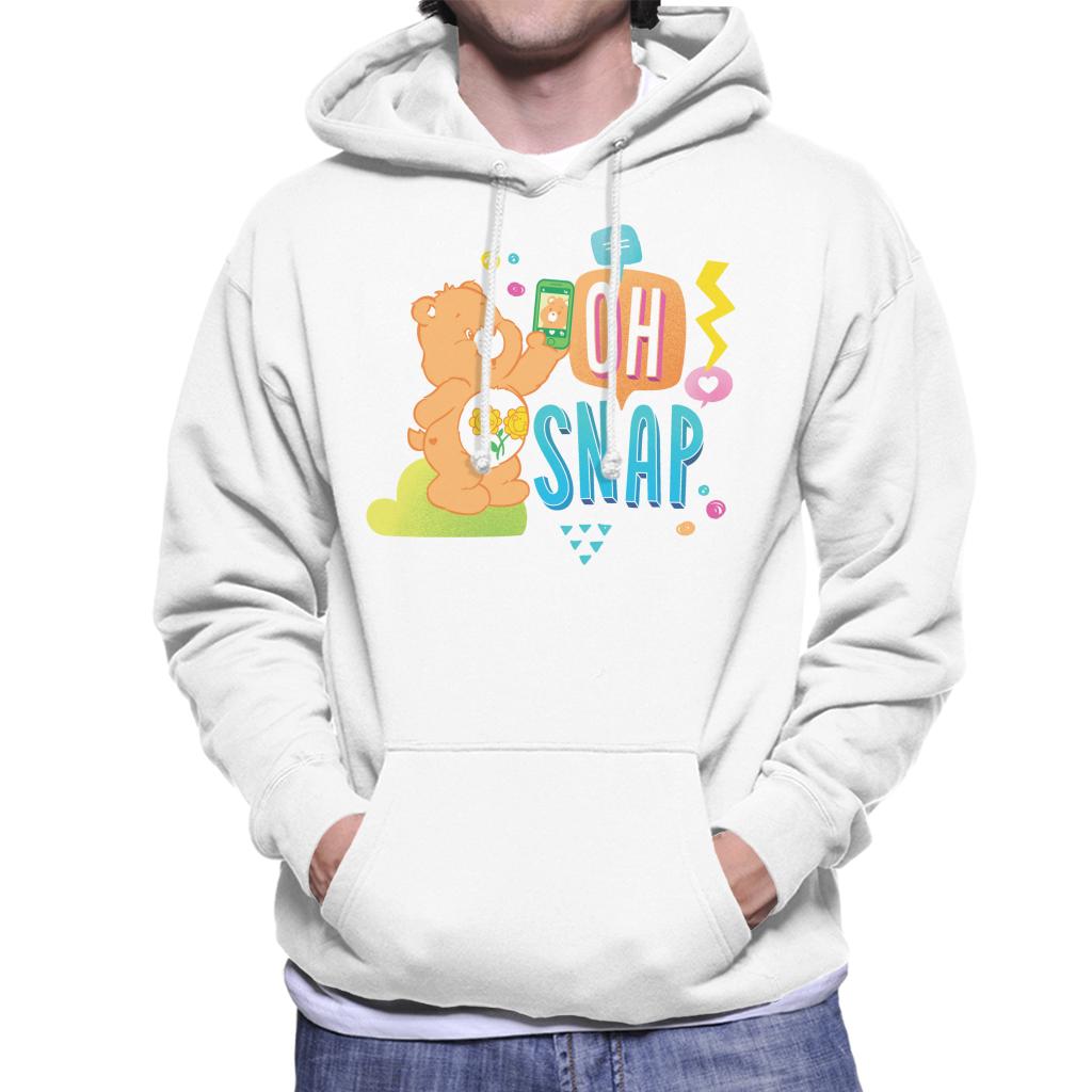 Care Bears Friend Bear Oh Snap Men's Hooded Sweatshirt-ALL + EVERY