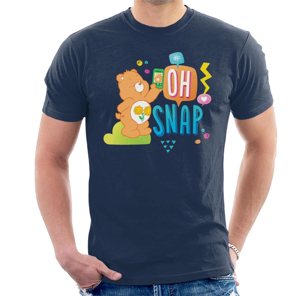 Care Bears Friend Bear Oh Snap Men's T-Shirt-ALL + EVERY