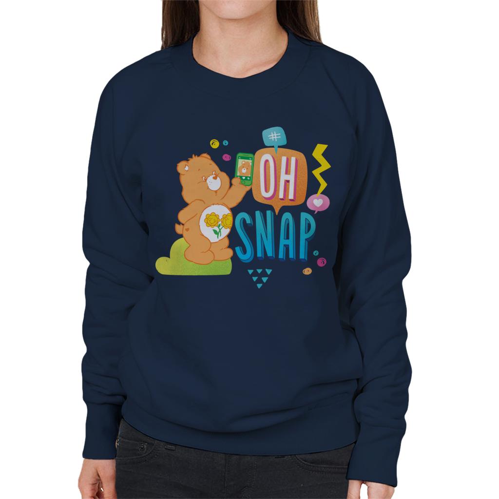 Care Bears Friend Bear Oh Snap Women's Sweatshirt-ALL + EVERY