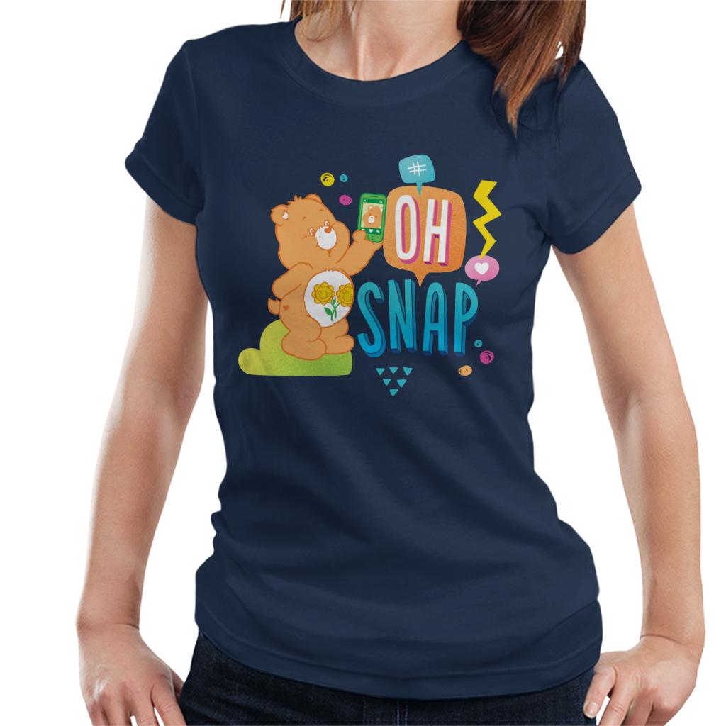 Care Bears Friend Bear Oh Snap Women's T-Shirt-ALL + EVERY