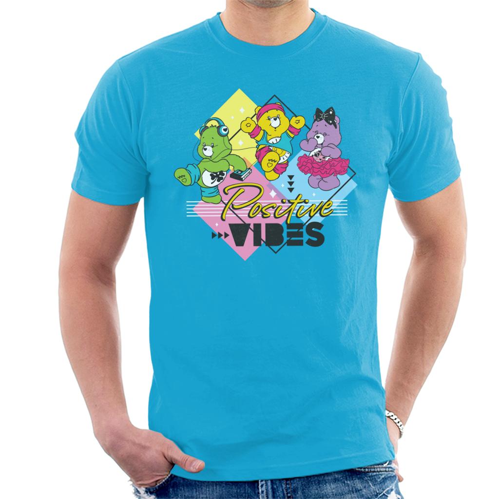 Care Bears Good Luck Bear Positive Vibes Men's T-Shirt-ALL + EVERY