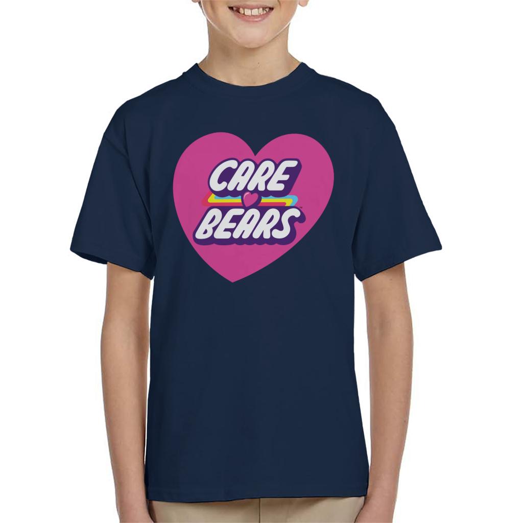 Care Bears Unlock The Magic Pink Heart Kid's T-Shirt-ALL + EVERY