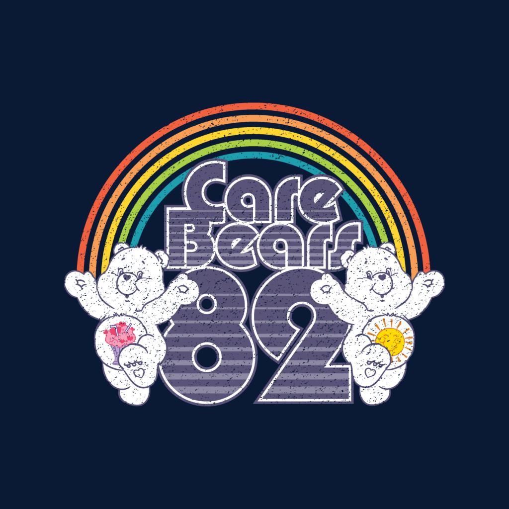 Care Bears 82 Rainbow Funshine Bear And Share Bear Men's Sweatshirt-ALL + EVERY