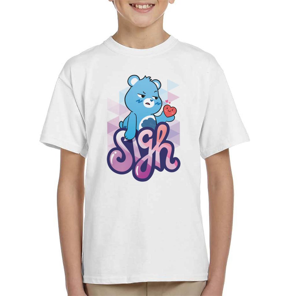 Care Bears Unlock The Magic Grumpy Bear Sigh Kid's T-Shirt-ALL + EVERY