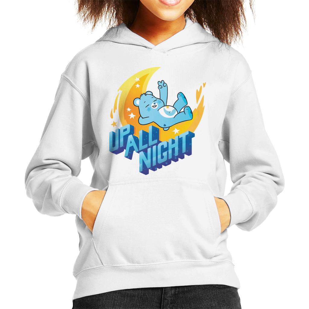 Care Bears Unlock The Magic Up All Night Kid's Hooded Sweatshirt-ALL + EVERY