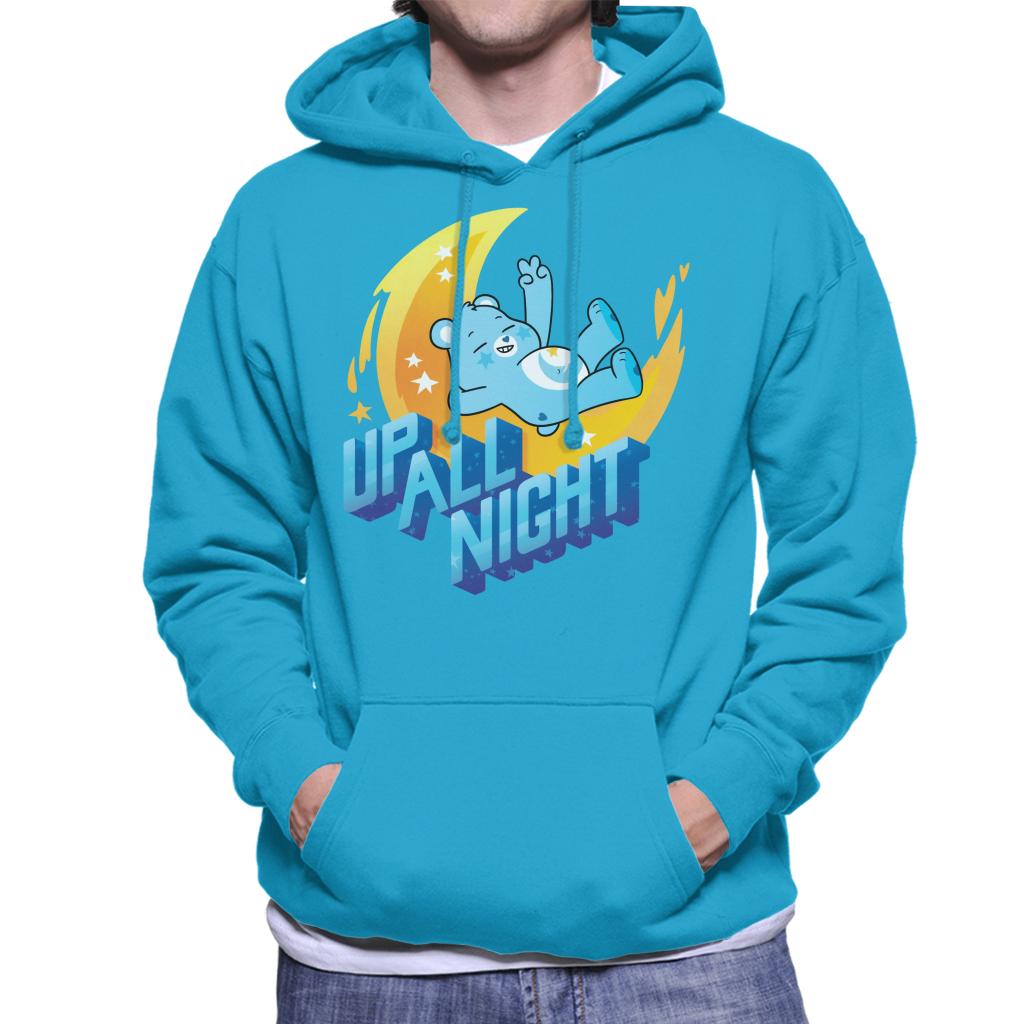 Care Bears Unlock The Magic Up All Night Men's Hooded Sweatshirt-ALL + EVERY