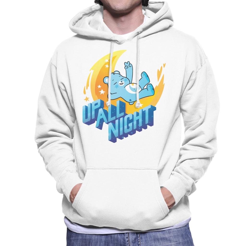 Care Bears Unlock The Magic Up All Night Men's Hooded Sweatshirt-ALL + EVERY