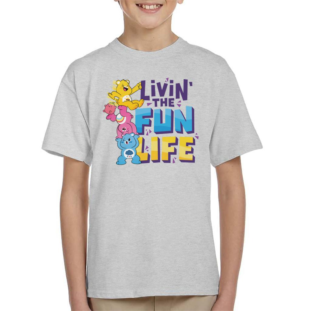 Care Bears Unlock The Magic Livin The Fun Life Kid's T-Shirt-ALL + EVERY