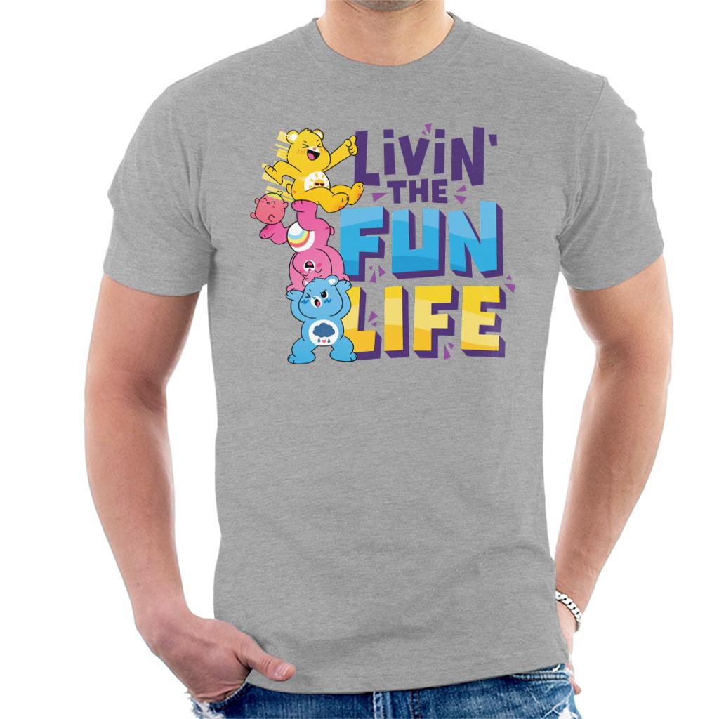 Care Bears Unlock The Magic Livin The Fun Life Men's T-Shirt-ALL + EVERY