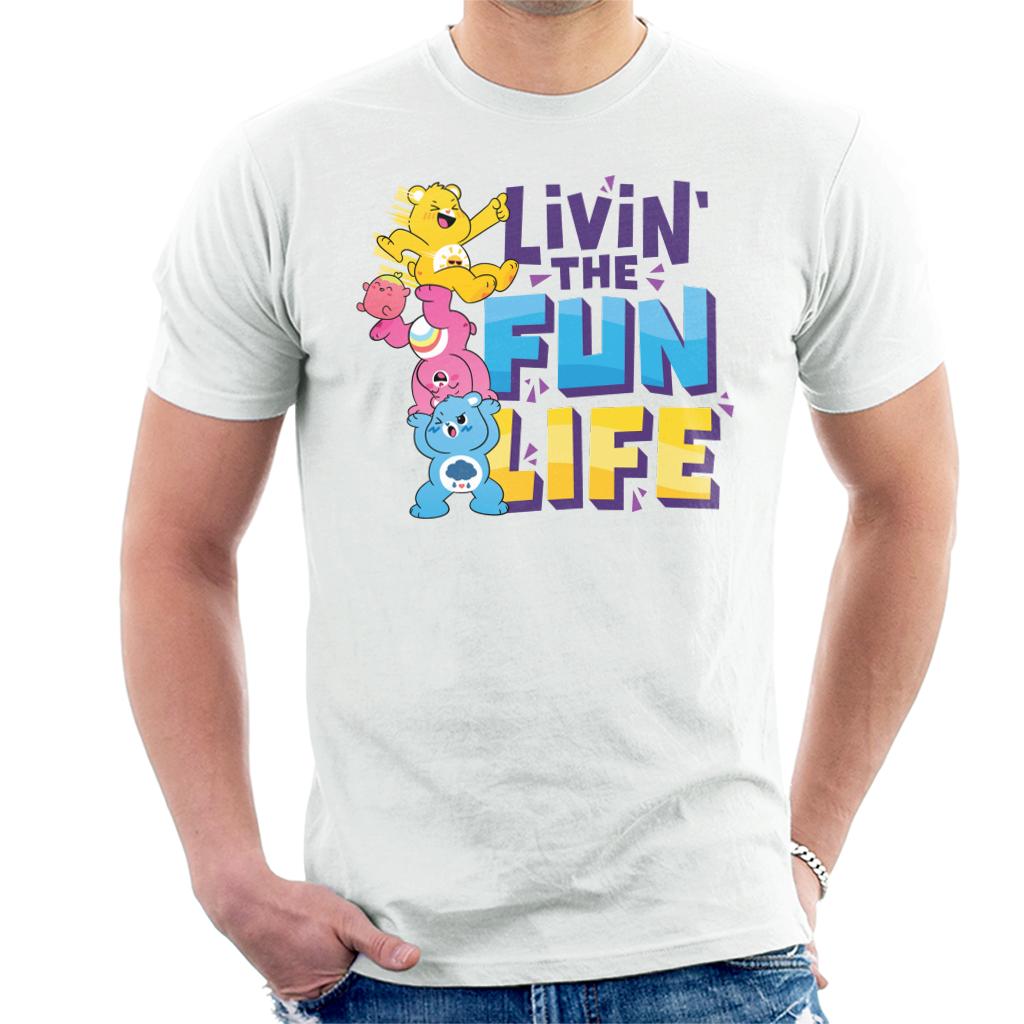 Care Bears Unlock The Magic Livin The Fun Life Men's T-Shirt-ALL + EVERY