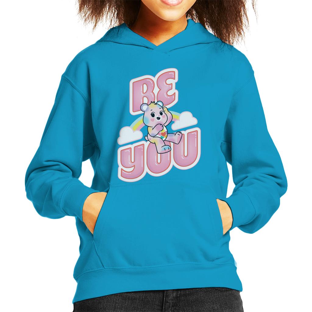 Care Bears Unlock The Magic Be You Kid's Hooded Sweatshirt-ALL + EVERY