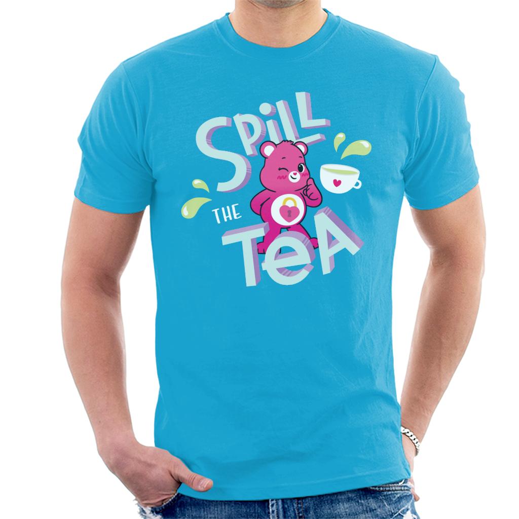 Care Bears Unlock The Magic Spill The Tea Men's T-Shirt-ALL + EVERY