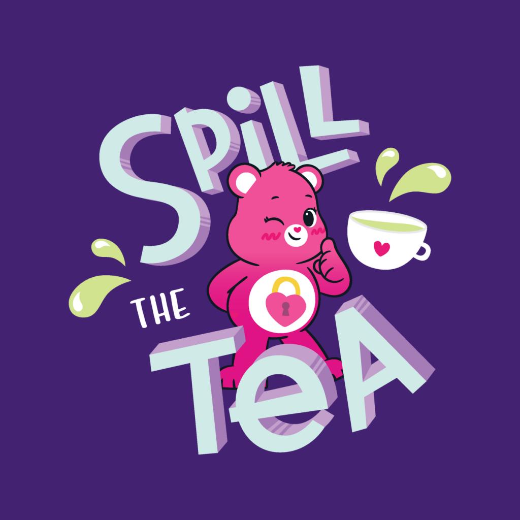 Care Bears Unlock The Magic Spill The Tea Kid's T-Shirt-ALL + EVERY