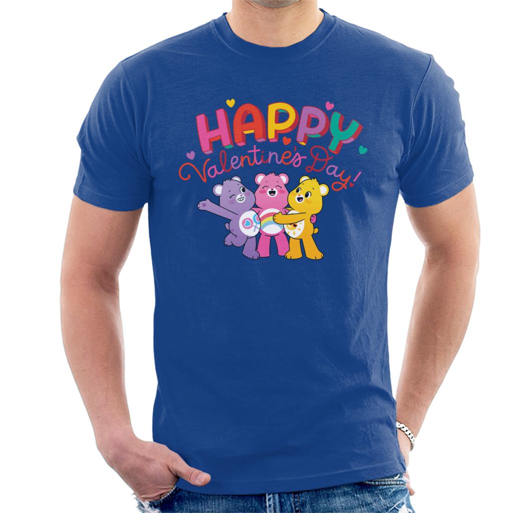 Care Bears Unlock The Magic Happy Valentines Day Men's T-Shirt-ALL + EVERY