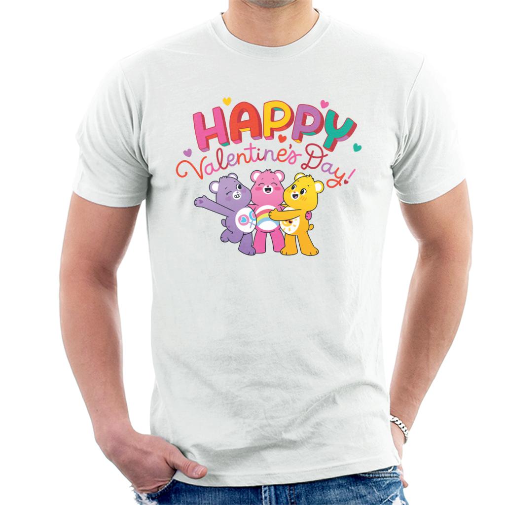 Care Bears Unlock The Magic Happy Valentines Day Men's T-Shirt-ALL + EVERY