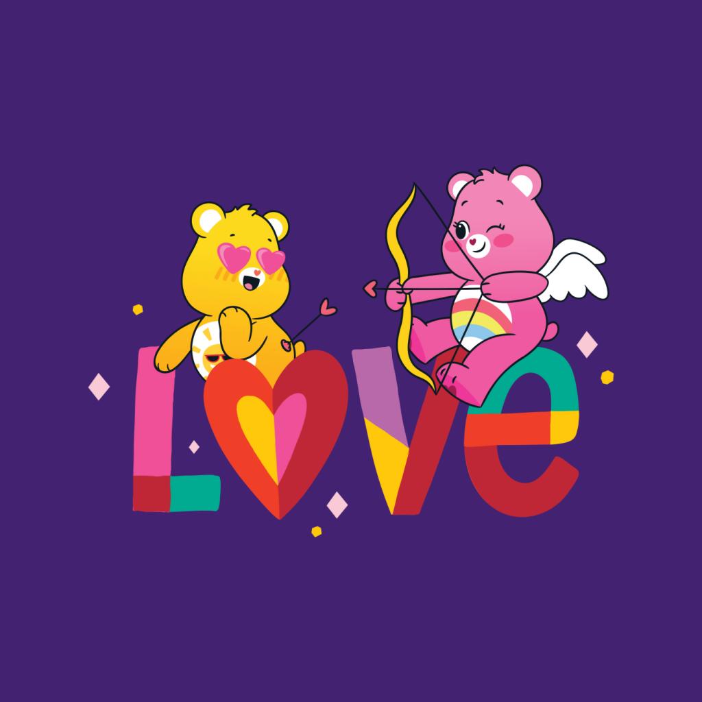 Care Bears Unlock The Magic Valentines Love Arrows Kid's T-Shirt-ALL + EVERY