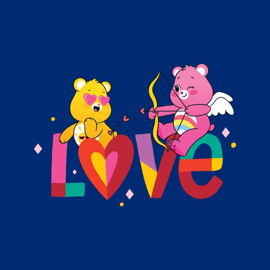 Care Bears Unlock The Magic Valentines Love Arrows Men's T-Shirt-ALL + EVERY