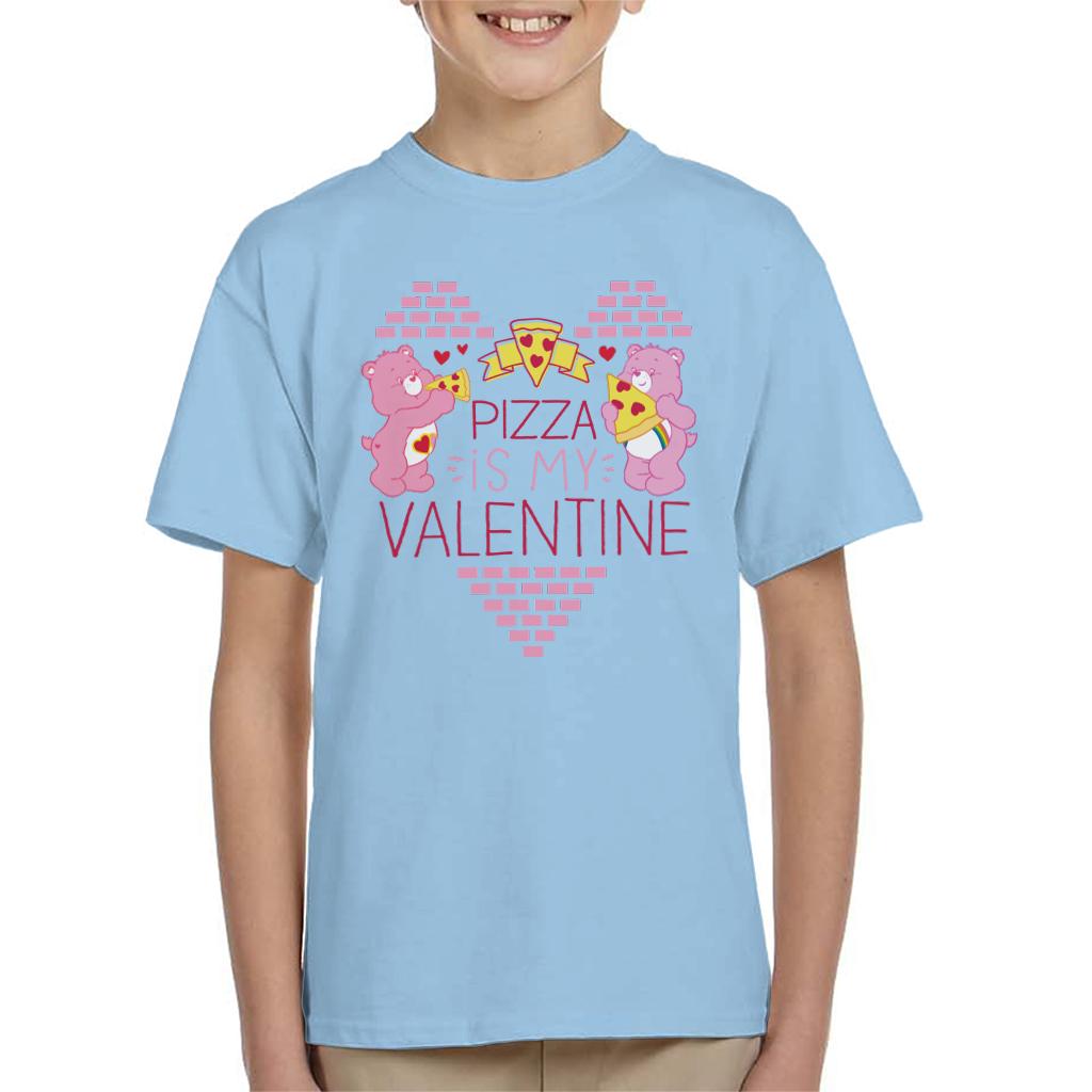 Care Bears Pizza Is My Valentine Kid's T-Shirt-ALL + EVERY