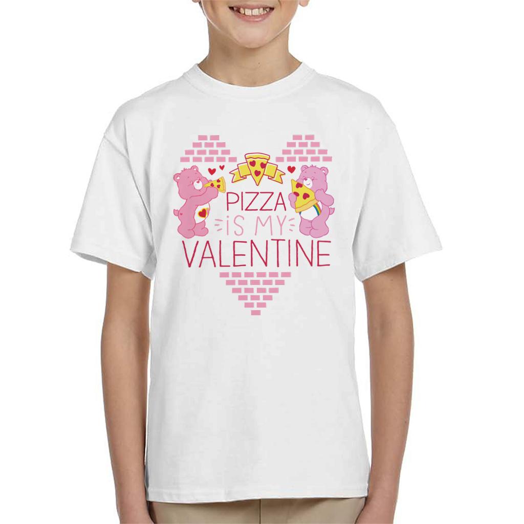 Care Bears Pizza Is My Valentine Kid's T-Shirt-ALL + EVERY