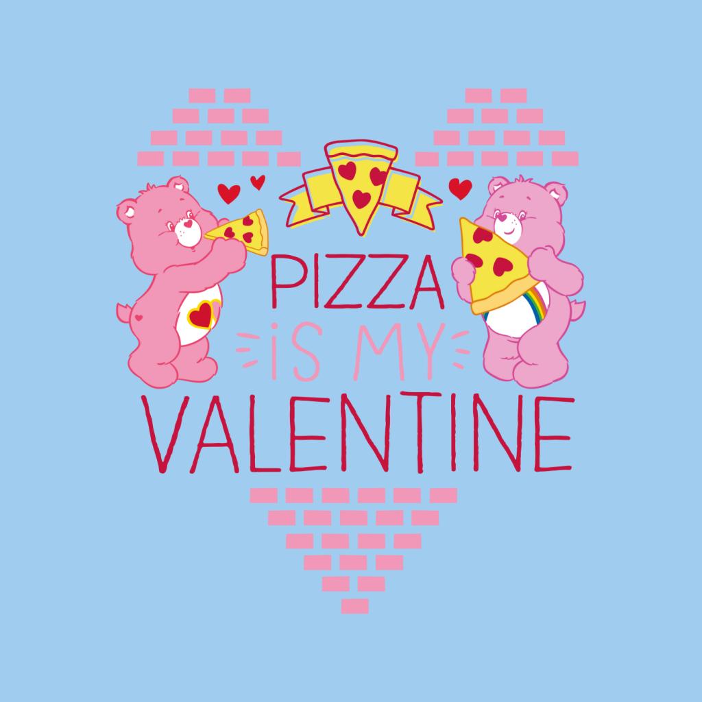 Care Bears Pizza Is My Valentine Men's T-Shirt-ALL + EVERY