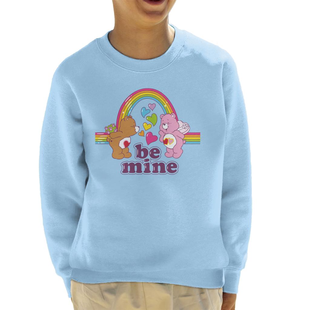 Care Bears Valentines Be Mine Kid's Sweatshirt-ALL + EVERY