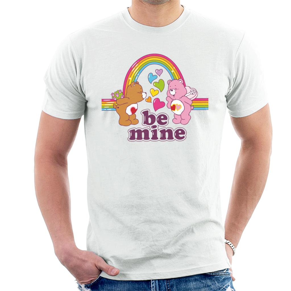 Care Bears Valentines Be Mine Men's T-Shirt-ALL + EVERY