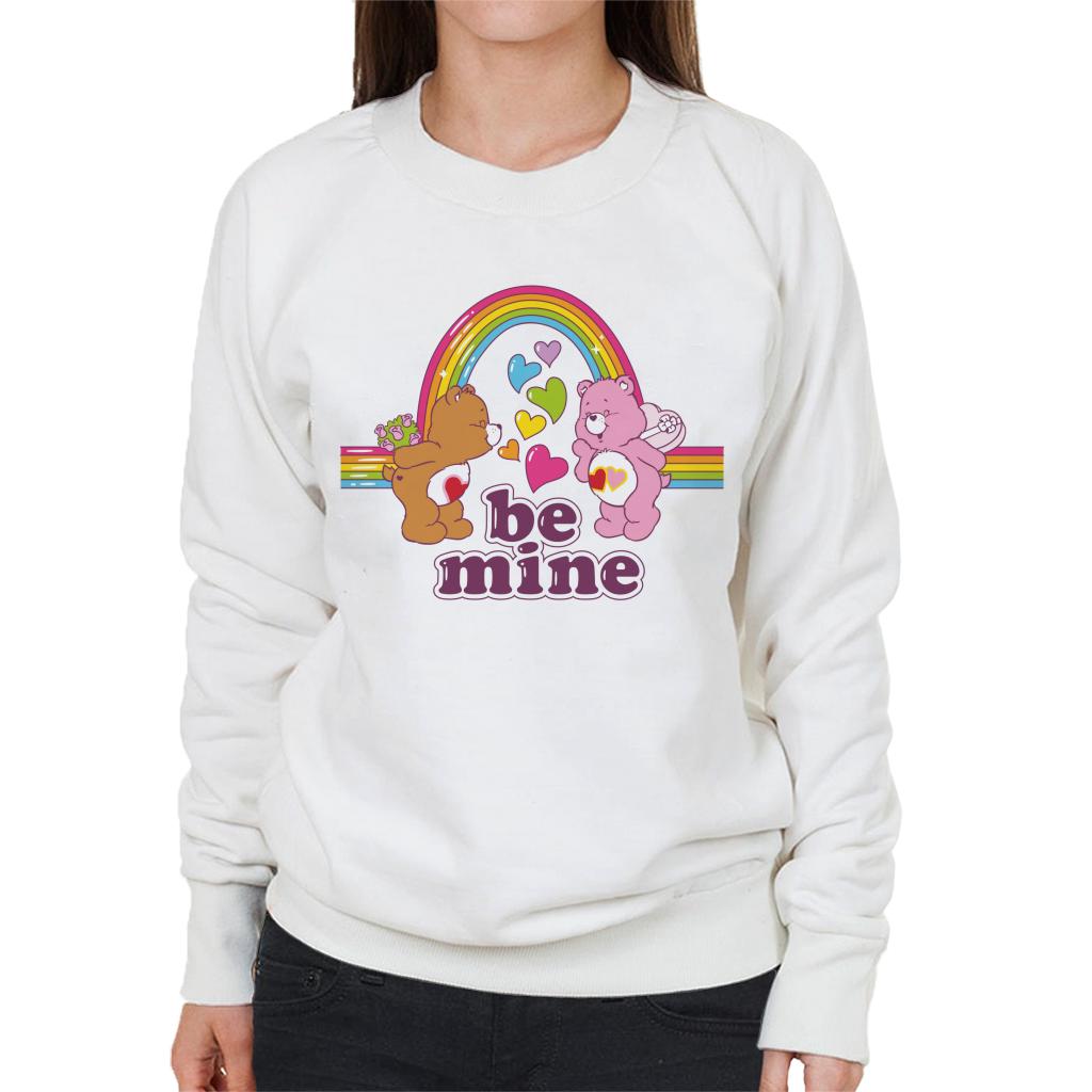 Care Bears Valentines Be Mine Women's Sweatshirt-ALL + EVERY