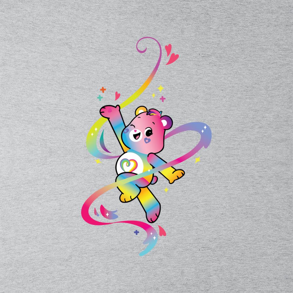 Care Bears Togetherness Bear Multi Coloured Rainbow Men's T-Shirt-ALL + EVERY